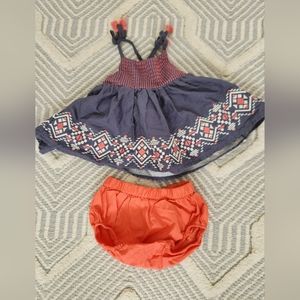 Baby girl outfit. Size 0-3mo